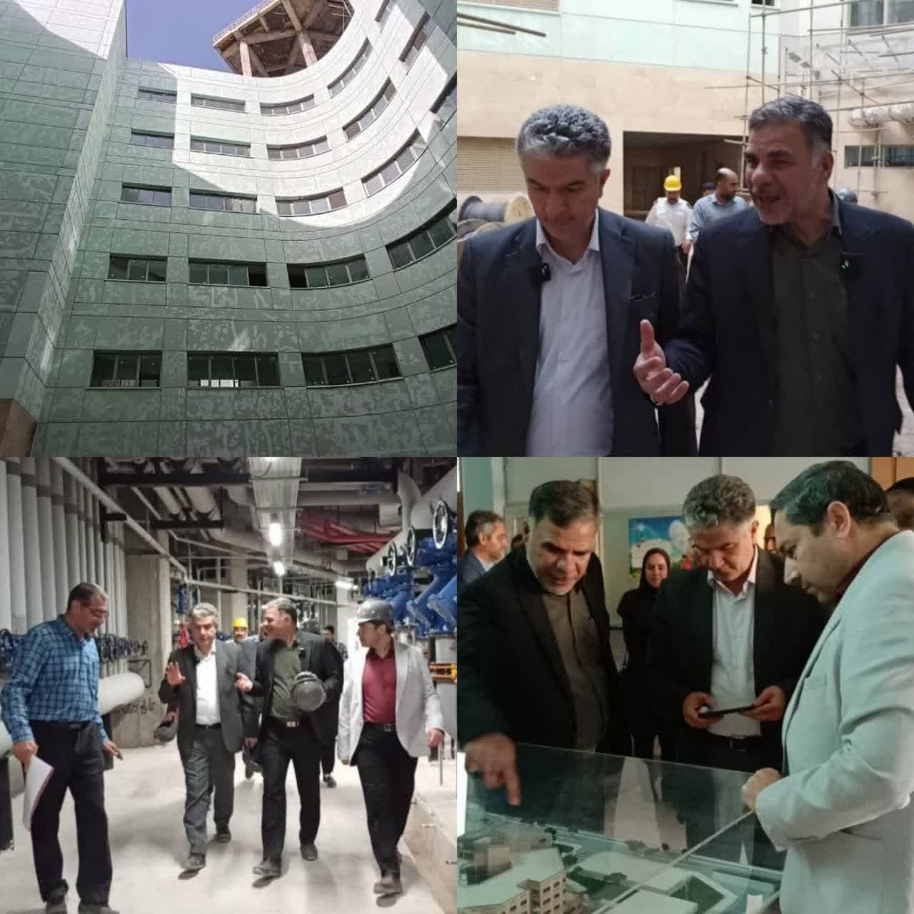 معاون درمان وزیر بهداشت از بیمارستان ۵۰۰ تخت‌خوابی یا زهرا (س) دزفول بازدید کرد
